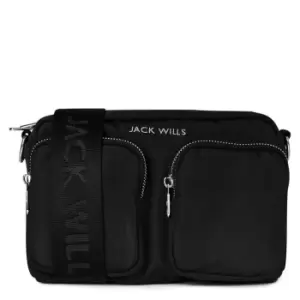 Image of Jack Wills Nylon Shoulder Bag - Black