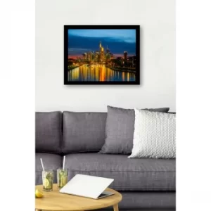 Image of SC0676 Multicolor Decorative Framed MDF Painting