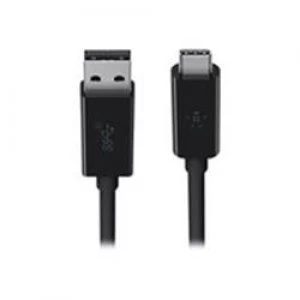 Image of Belkin USB 3.1 TYPE C-USB A 10GBP 3 amp 1M Black