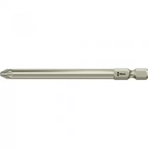 Image of Wera 3855/4 Stainless Pozi Screwdriver Bits PZ3 89mm Pack of 1