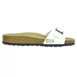 Image of Biox Womens/Ladies Malaga Sano Sliders (5 UK) (White/Sand)