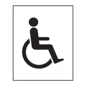 Image of Disabled Symbol - Sav (200 x 250mm)