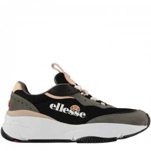 Image of Ellesse Massello Trainers - Gry/Blk/Pnk
