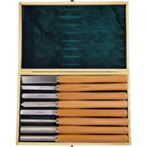 Image of Wood Turning Tool Set (8 Piece)
