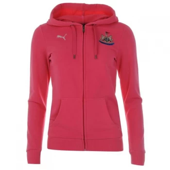 Image of Puma Newcastle United Football Club Zip Hoody Ladies - Pink