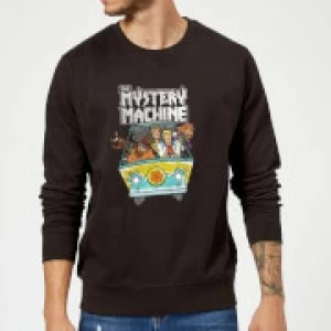 Image of Scooby Doo Mystery Machine Heavy Metal Sweatshirt - Black - M