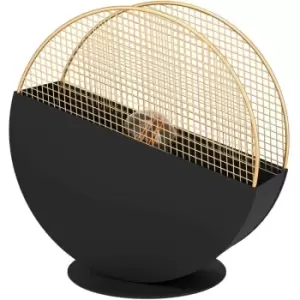 Image of Mumbles Black and Gold Table Light - black, gold - Eglo