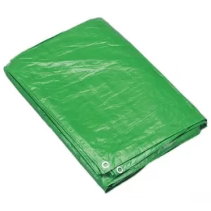 Image of Sealey TARP1824G Tarpaulin 5.49 x 7.32mtr Green