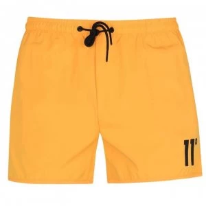 Image of 11 Degrees Core Swim Shorts - Nectar Yellow