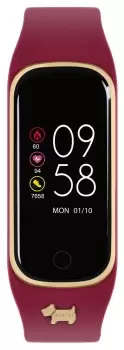 Image of Radley RYS08-2092 Series 08 Activity Tracker Red Rubber Watch