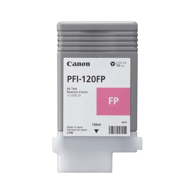 Image of Canon PFI-120FP Fluorescent Pink Ink Cartridge - 3499C001 (Original)