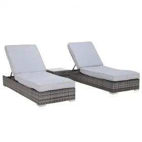 Image of Rimini Sun Lounger Set N16608 - Garden & Outdoor