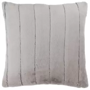 Image of Empress Faux Fur Cushion Grey / 55 x 55cm / Polyester Filled