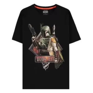 Image of Star Wars: The Book of Boba Fett T-Shirt Bounty Hunter Size M