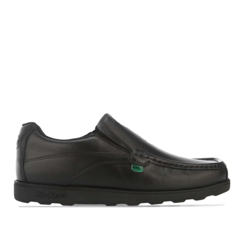Image of Kickers Fragma Slip Shoe Black male UK 9