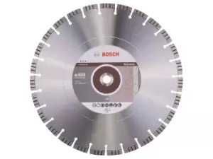Image of Bosch 2608602687 Best Abrasive Diamond blade 400mm x 25/20mm bore