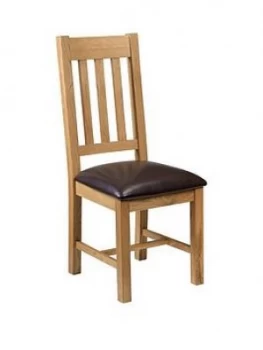 Image of Julian Bowen Pair Of Astoria Dining Chairs