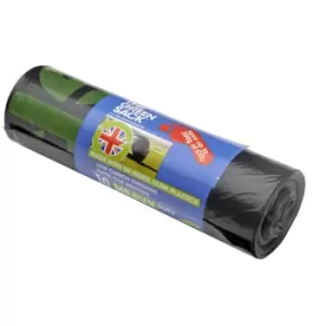 Image of BPI Heavy Duty Refuse Liner Tie Top x 10 Green RS055794