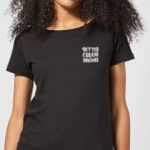 Image of Buttercream Dreams Womens T-Shirt - Black - 4XL