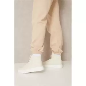 Image of I Saw It First High Top Trainers - Brown