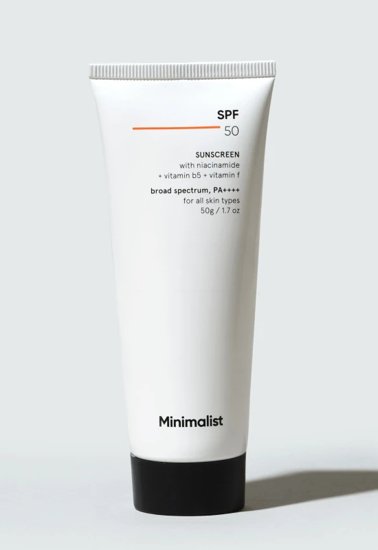 Image of Minimalist SPF 50 Sunscreen White unisex