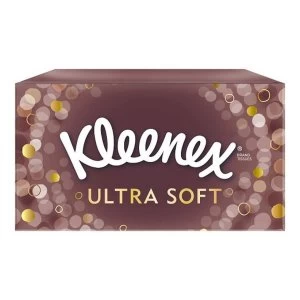 Image of Kleenex Ultra Soft Tissues 64 Sheets 3 Ply