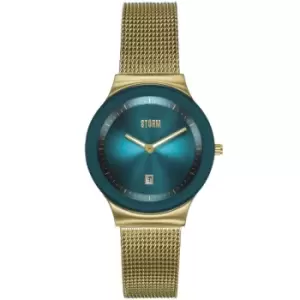 Image of Storm Mini Sotec Gold Teal Watch