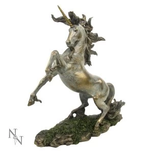 Image of Unicorn Rampant Figurine