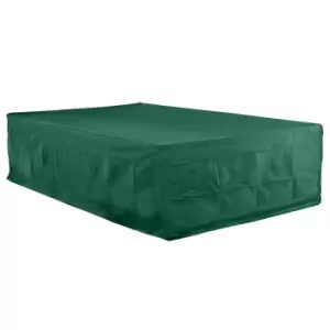 Image of Cozy Bay Medium All-in-One Sofa Dining Cover For Lounge Or Corner In Green