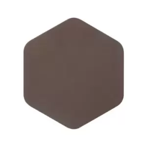 Image of Magnetic Base Wall Lamp, 12W LED 3000K 498lm, 20cm Vertical Hexagonal, Coffee - Luminosa Lighting