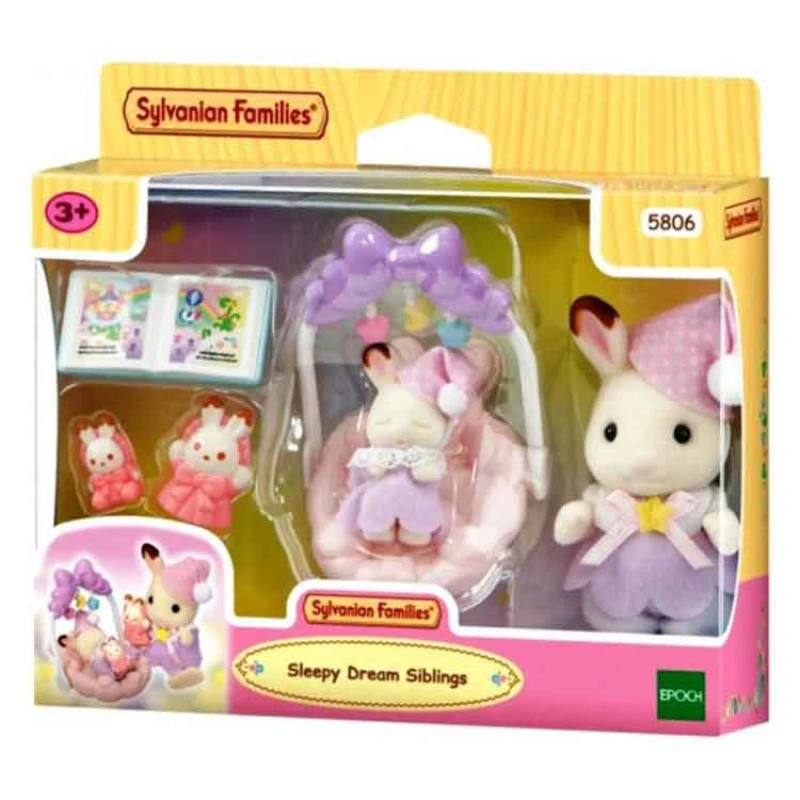 Image of Sylvanian Families Sleepy Dream Siblings One Colour WE36R Unisex