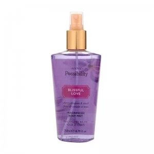Image of Possibility Secret Possibility Blissful Love Body Mist 250ml