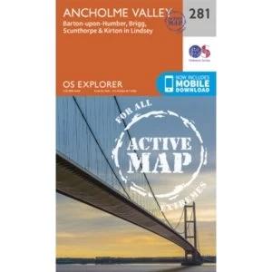 Image of Ancholme Valley by Ordnance Survey (Sheet map, folded, 2015)