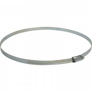 Image of Faithfull Zinc Plated Hose Clips 235mm - 267mm Pack of 1