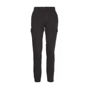 Image of Calvin Klein Sateen-Stretch Slim Cargo Pant - Black