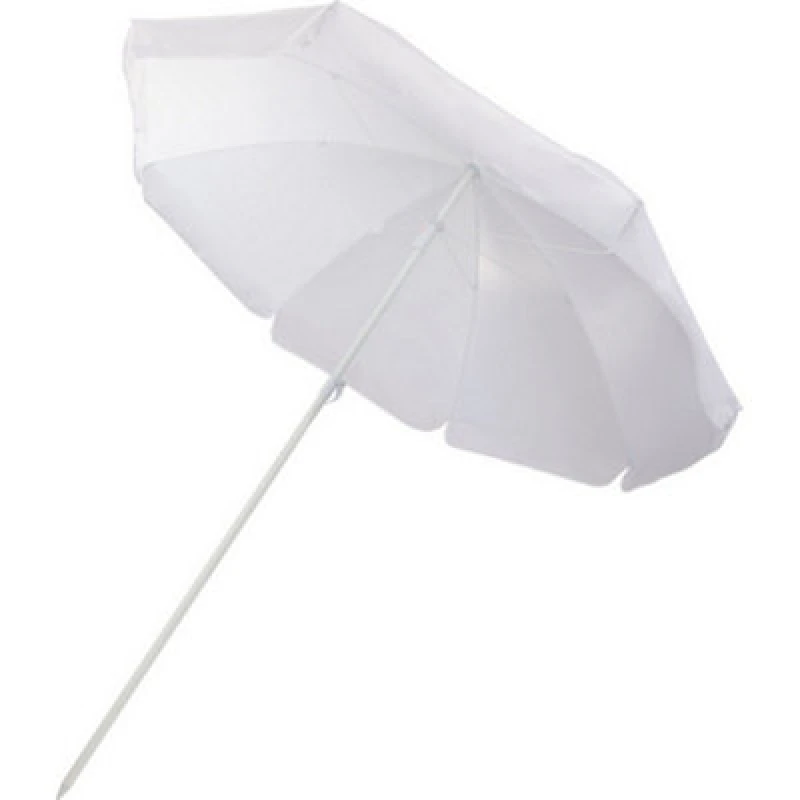 Image of Floso Zenith Beach Stick Umbrella White (One Size)