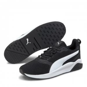 Image of Puma Anzarun Trainers Mens - Black/White