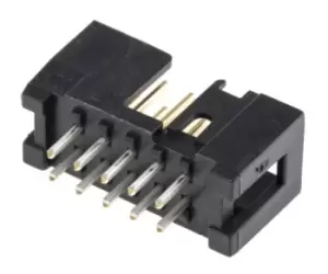 Image of 3M, 2500, 10 Way, 2 Row, Straight PCB Header