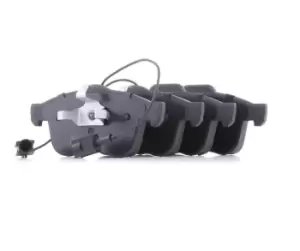 Image of RIDEX Brake pad set ALFA ROMEO 402B0412 71772534,77363599,77364587