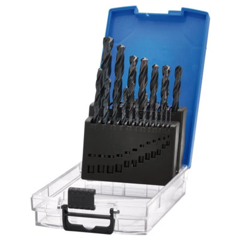 Image of Draper 19 Piece Black Oxide Coated HSS Drill Bit Set DBBS1