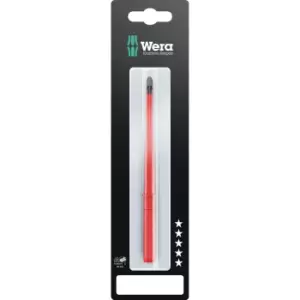 Image of Wera Kraftform Kompakt 62IS Philips Slim VDE Interchangeable Screwdriver Blade PH1 154mm