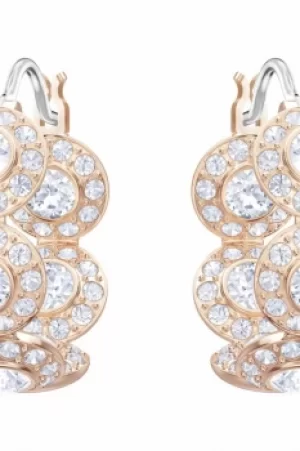 Image of Ladies Swarovski Jewellery Angelic Hoop Earrings 5418271