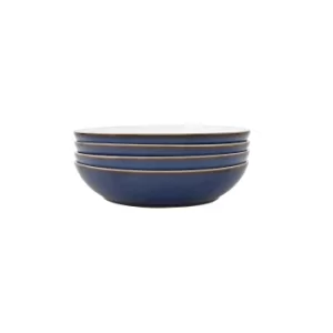 Image of Imperial Blue 4 Piece Pasta Bowl Set