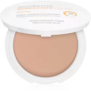 Image of Sesderma Screenses Color compact cream foundation SPF 50 shade Light 10 g