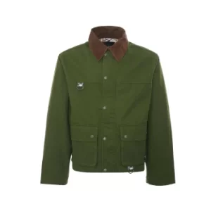 Image of LEVI'S Outerwear Men Green Cotone