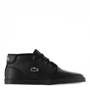 Image of Lacoste Ampthill 120 Trainers - Black