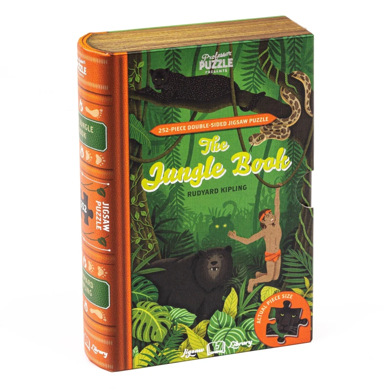 Image of Find Me A Gift Find Me A Gift The Jungle Book Double Sided Jigsaw Puzzle Multi One Size Unisex 5056297208693