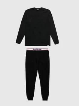 Image of Diesel Justin Pyjama Set, Black Size M Men