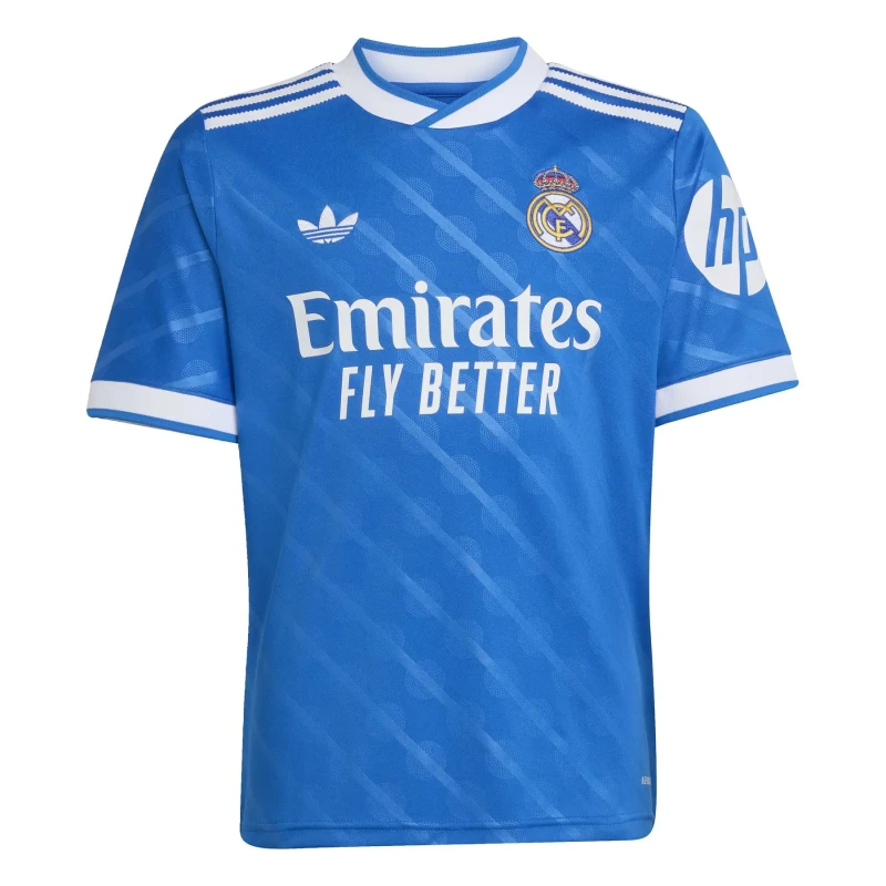 Image of Adidas Real Madrid Third Kids Jersey 2025/26 Bleu Unisex 7/8 ans JP3930