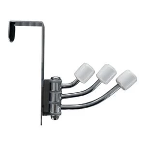 Image of BQ Chrome effect Steel ceramic Hook rail